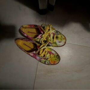 Superga Women's Multicolor Floral Sneakers